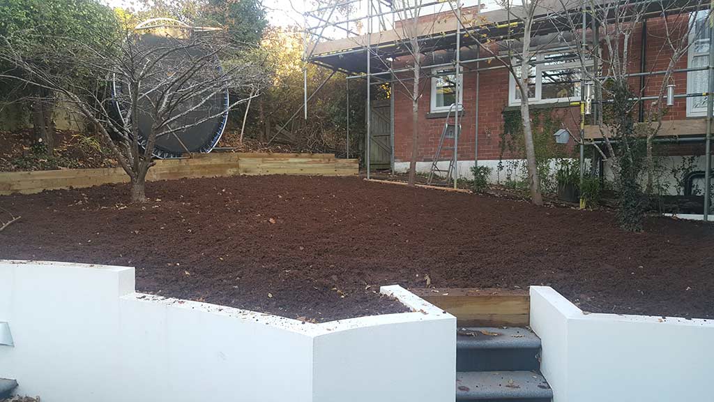 Turfing Work Example - Before